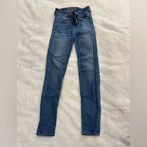 American Eagle Outfitters Blue Skinny Jeans